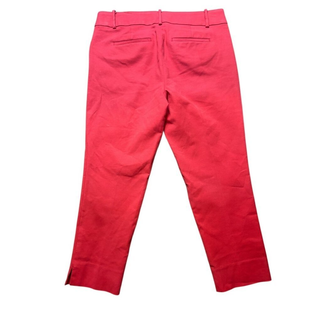 Loft Marisa Women's Casual Scarlet Red Capris - Picture 2 of 6